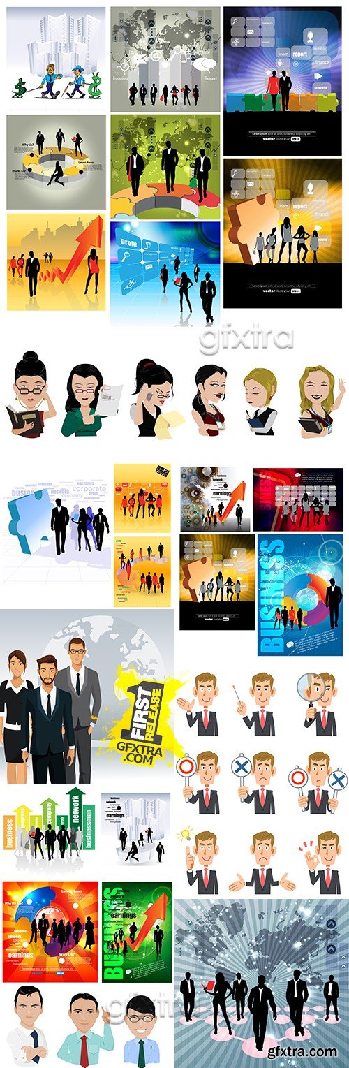 Business group people office team work concept design