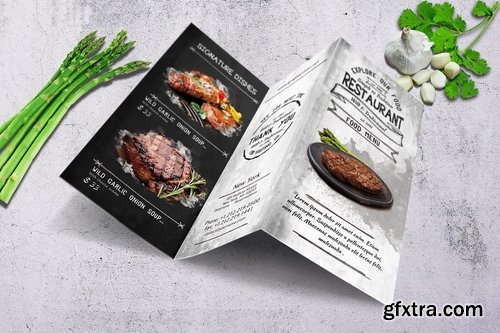 Trifold Food Menu Bundle