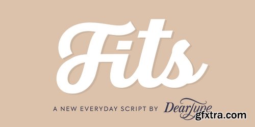 Fits Font Family - 7 Fonts