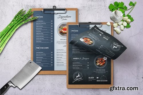 Elegant Single Page Menu Bundle