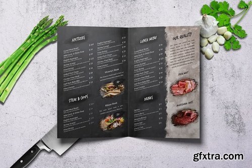 Vintage Bifold Menu Bundle