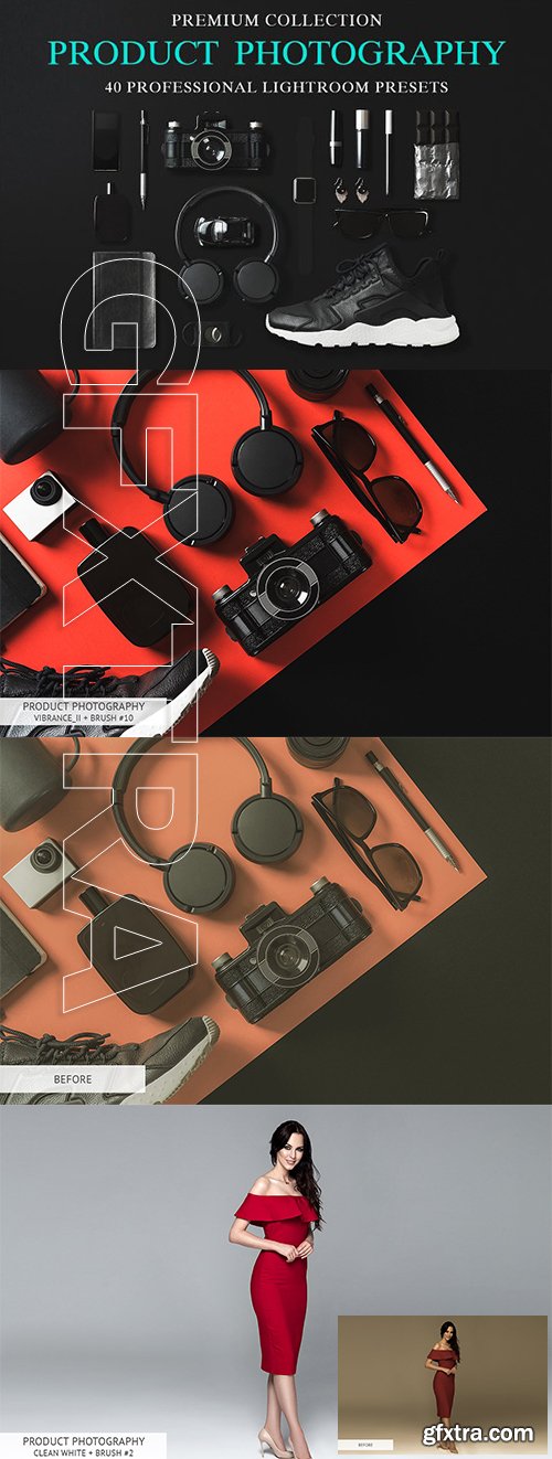 CreativeMarket - Product Photography Lr Presets 3505771