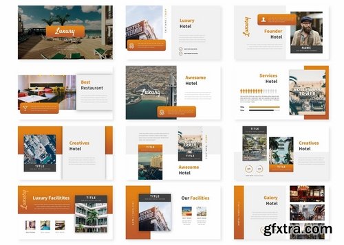 Luxury - Powerpoint Keynote and Google Slides Templates