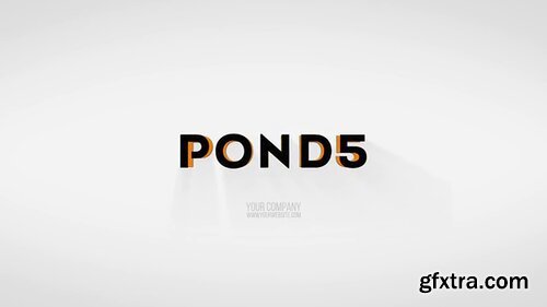 Pond5 - Colorful 3D Logo Reveal Pon5 Template - 091722982