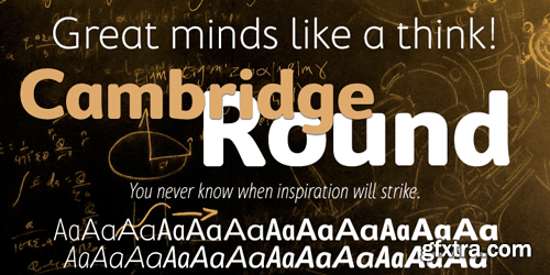 Cambridge Round Font Family