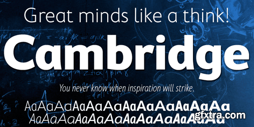 Cambridge Font Family