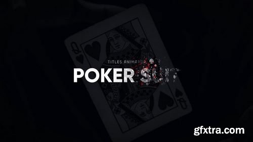 MotionArray Titles Animator - Poker Suit 189548