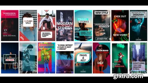 16 Instagram Stories - Premiere Pro Templates 132781