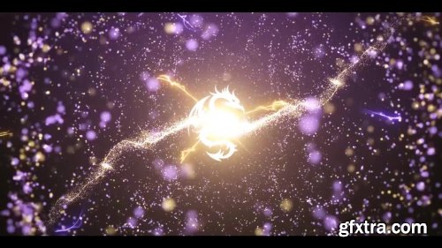 Space Particle Logo Reveal - Premiere Pro Templates 133398  