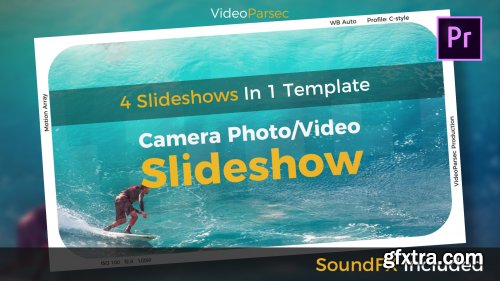 Camera Photo Video Slideshow - Premiere Pro Templates 135229 