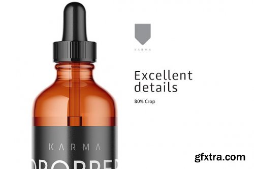 CreativeMarket - Dropper Bottle Mockup 4 3128422