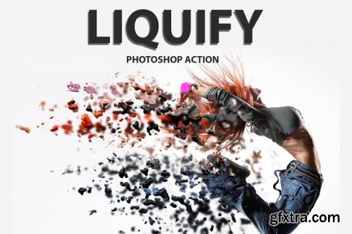 CreativeMarket - Liquify Photoshop Action 3472884