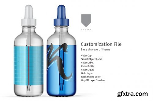 CreativeMarket - Dropper Bottle Mockup 4 3128422