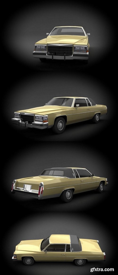 Cadillac Coupe DeVille 1960 – 3D Model