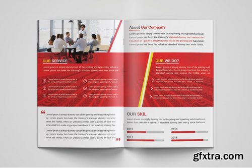 Bi-Fold Business Brochure template