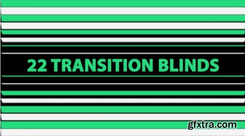 22 Transition blinds - Premiere Pro Templates 183642