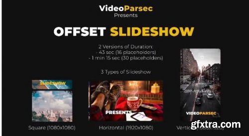 Offset Slideshow - Premiere Pro Templates 188046