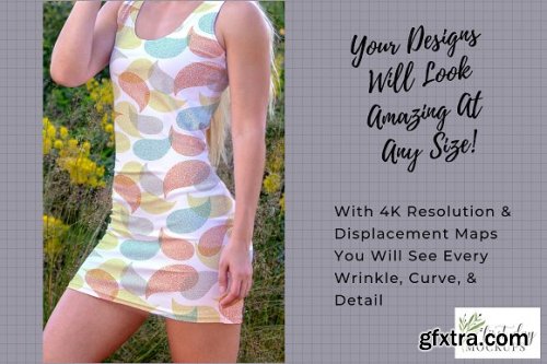 CreativeMarket - Bodycon Dress Mockup 3467262