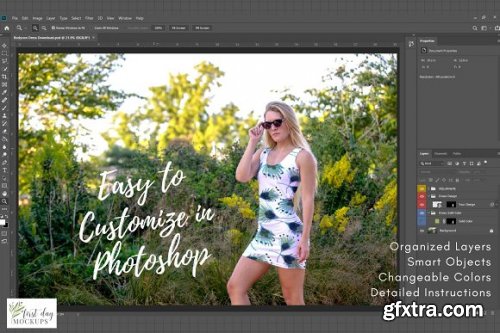 CreativeMarket - Bodycon Dress Mockup 3467262