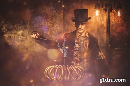 CreativeMarket - 33 Wonderland Magic Photo Overlays 3499008