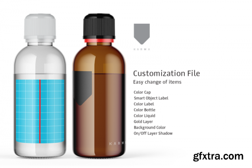 Dropper Bottle Mockup 2