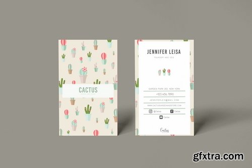 Cactus Business Card