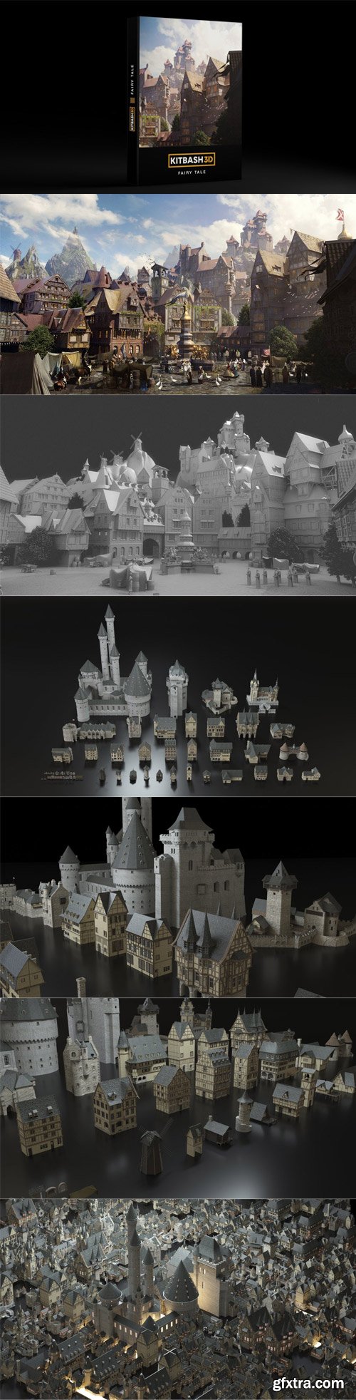 Kitbash3D - FAIRY TALE $200