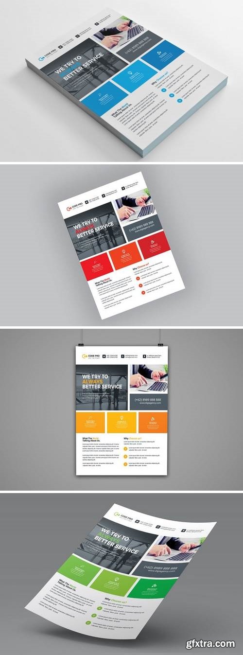 Business Flyer Template 08