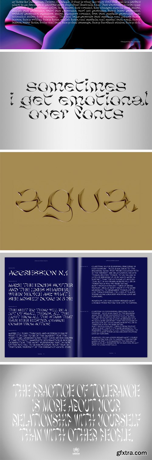 GoliaGolia Display Font