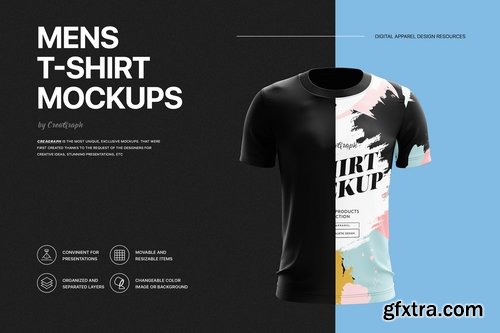 Mens T-Shirt Mockup