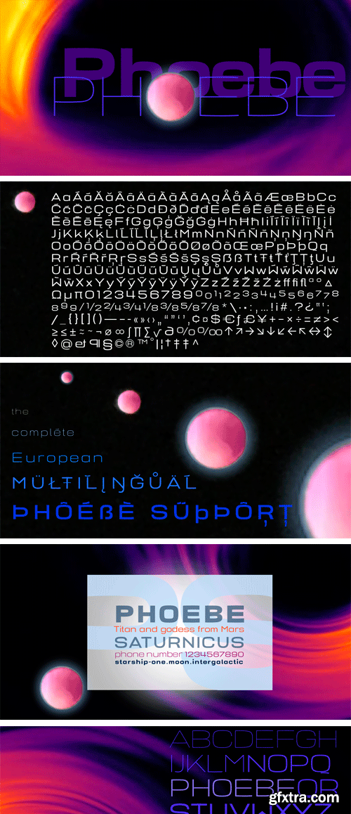 Phoebe Font Family