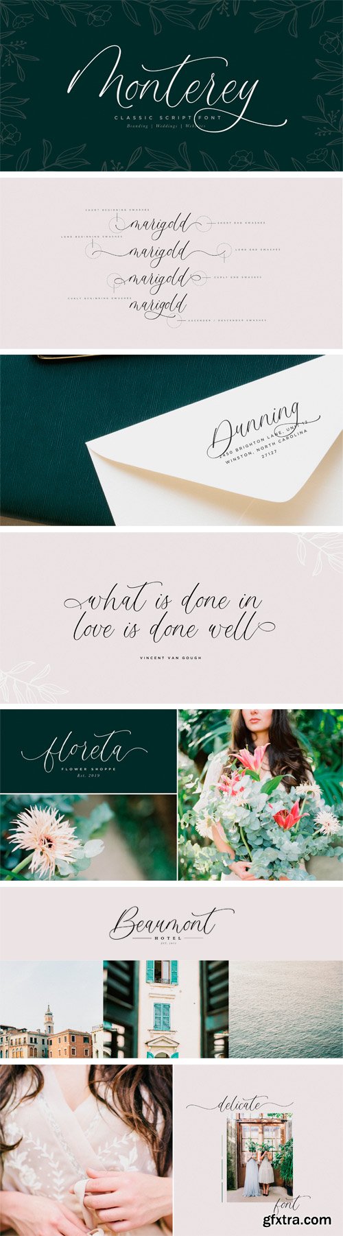 Monterey Script Font