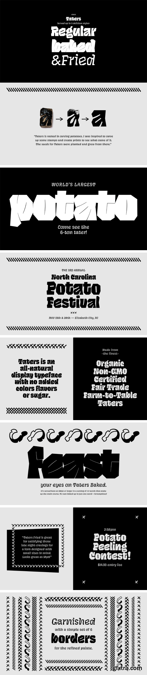 Taters Font Family