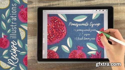 Recipe Illustrations on Your iPad in Procreate