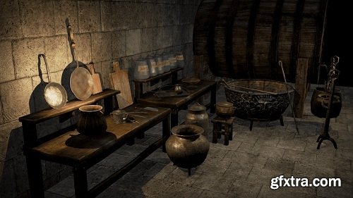 Old Kitchen UE4