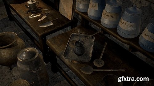 Old Kitchen UE4