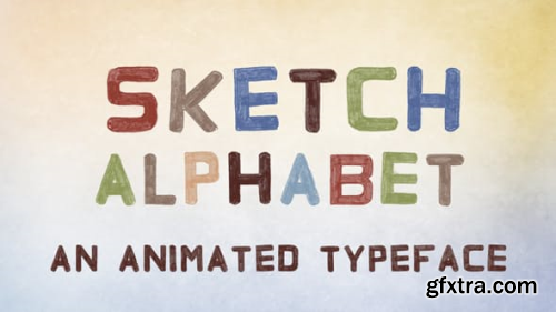 VideoHive Sketch Alphabet 10972791