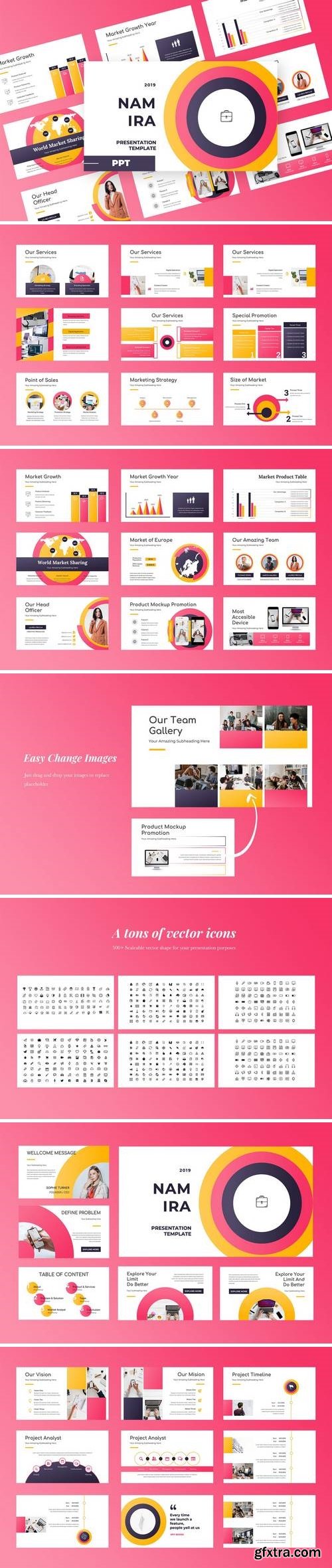 Namira - PowerPoint, Keynote and Google Slides Template