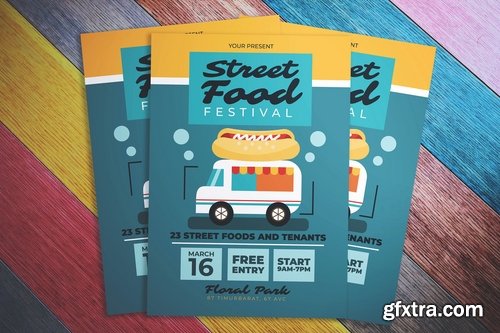 Street Food Festival Flyer