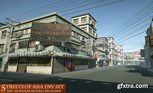 Streets of Asia - Modular Environment