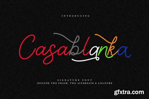 CM - Casablanka Script - 3527724