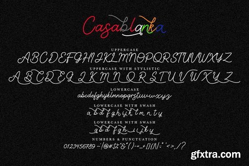 CM - Casablanka Script - 3527724