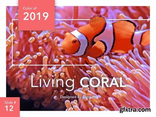 Living Coral PowerPoint Theme