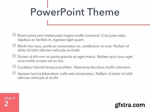 Living Coral PowerPoint Theme