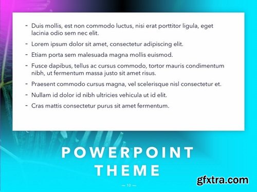 Vivid PowerPoint Theme