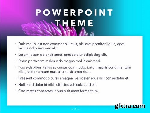 Vivid PowerPoint Theme