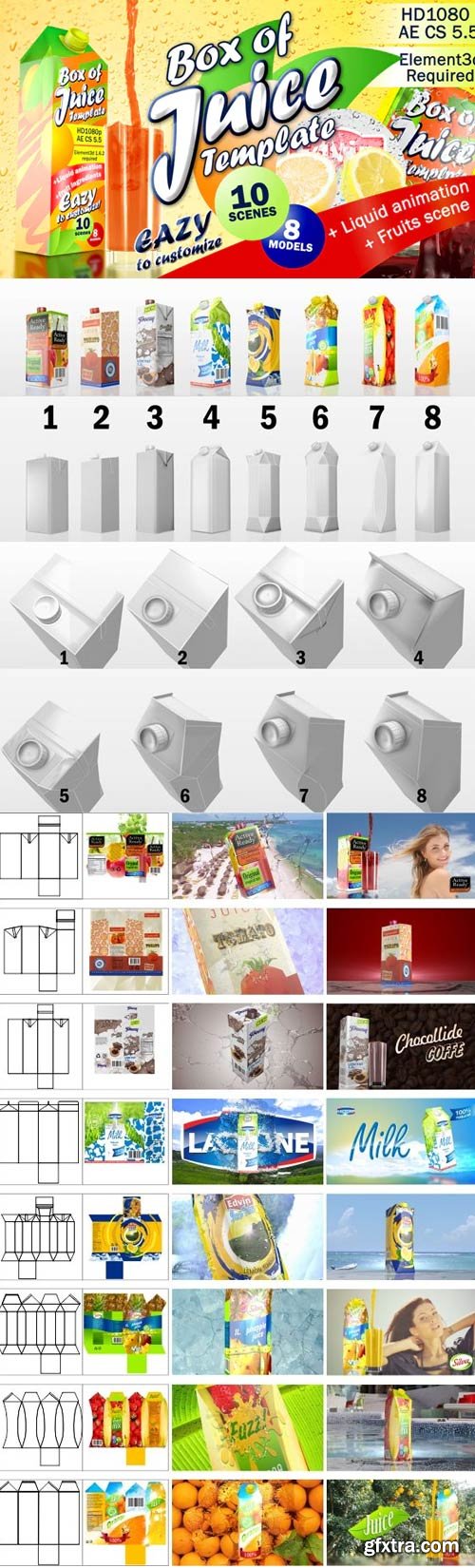 Videohive - Box of Juice Template - 15577952