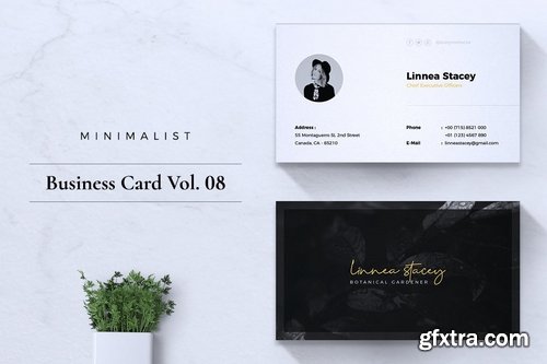 Minimalist Business Card Vol. 08