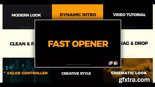 Videohive - Clean Fast Opener FCPX - 23292301