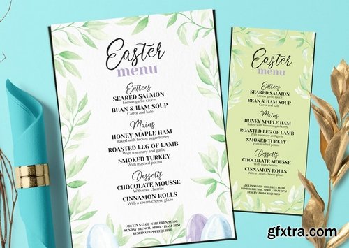 Easter Brunch Menu